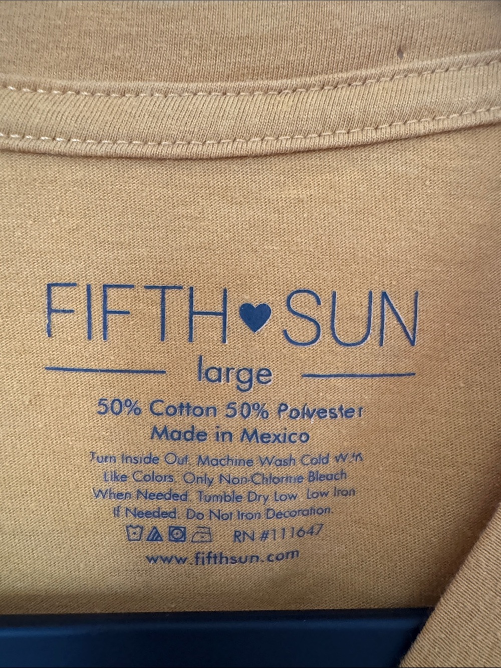 Fifth Sun Mustard Yellow Cactus Graphic T-Shirt Succulent Desert Botanical Tee L - Picture 3 of 8